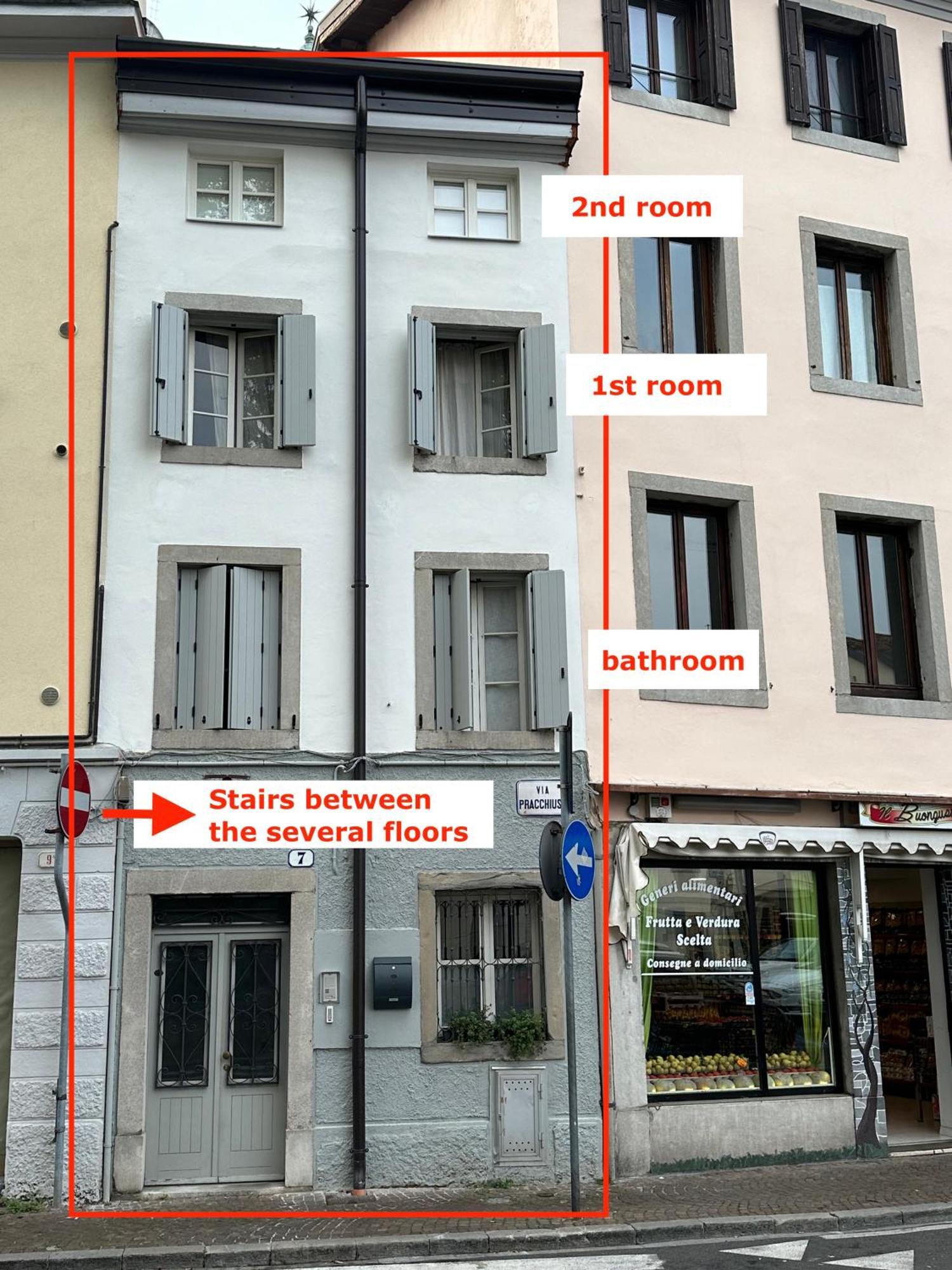 הוילה אודינה Esclusiva Casa Indipendente In Centro מראה חיצוני תמונה